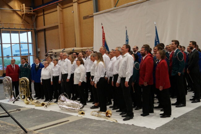 Foto-Shooting für Musiktag Ruswil 2023