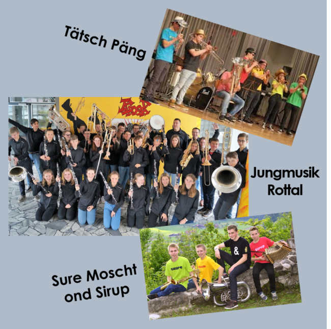 Nachwuchsformationen aus der Gemeinde