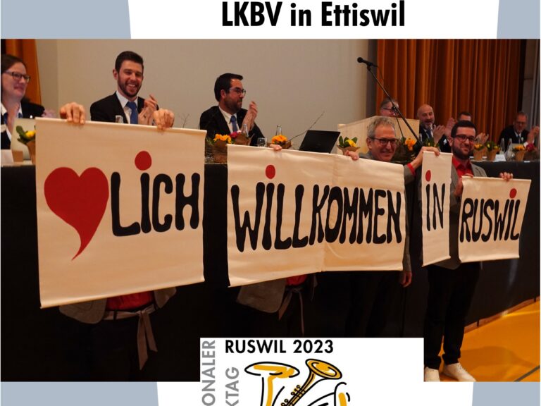 Gelungener Auftritt an der Delegiertenversammlung LKBV Delegiertenversammlung LKBV