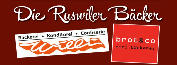 Patronatssponsor die Ruswiler Bäcker Willi Beck und Brot & Co am Musiktag Ruswil