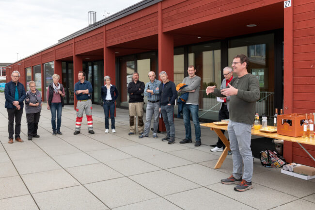 Die Intensiv-Phase beginnt und die Ressortchefs informieren über den Stand der Arbeiten. (Foto von Stefan Dubach, Skyworks.ch)