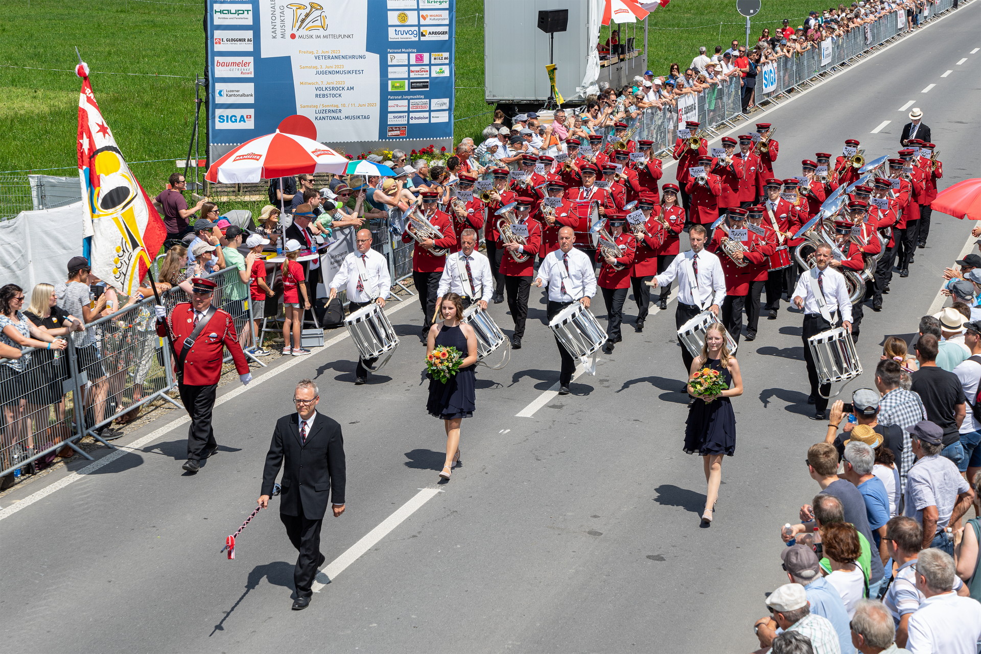 Parademusik Luzerner Kantonal-Musiktag 2023 - Musiktag Ruswil