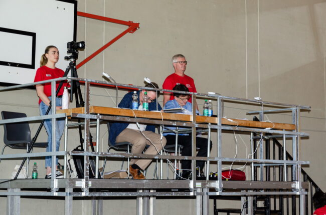 Helferinnen und Helfer am Luzerner Kantonal Musiktag Ruswil