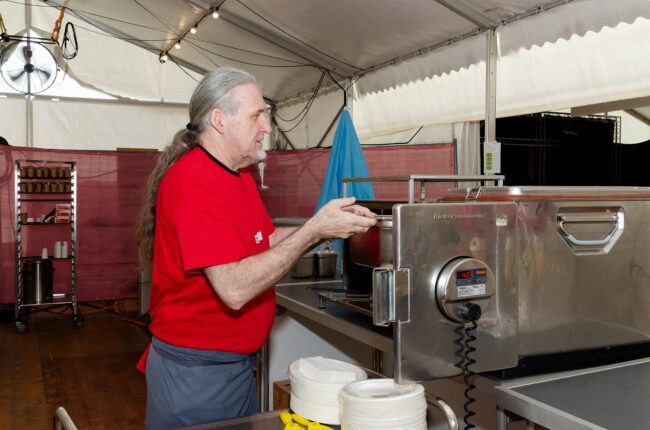 Helferinnen und Helfer am Luzerner Kantonal Musiktag Ruswil