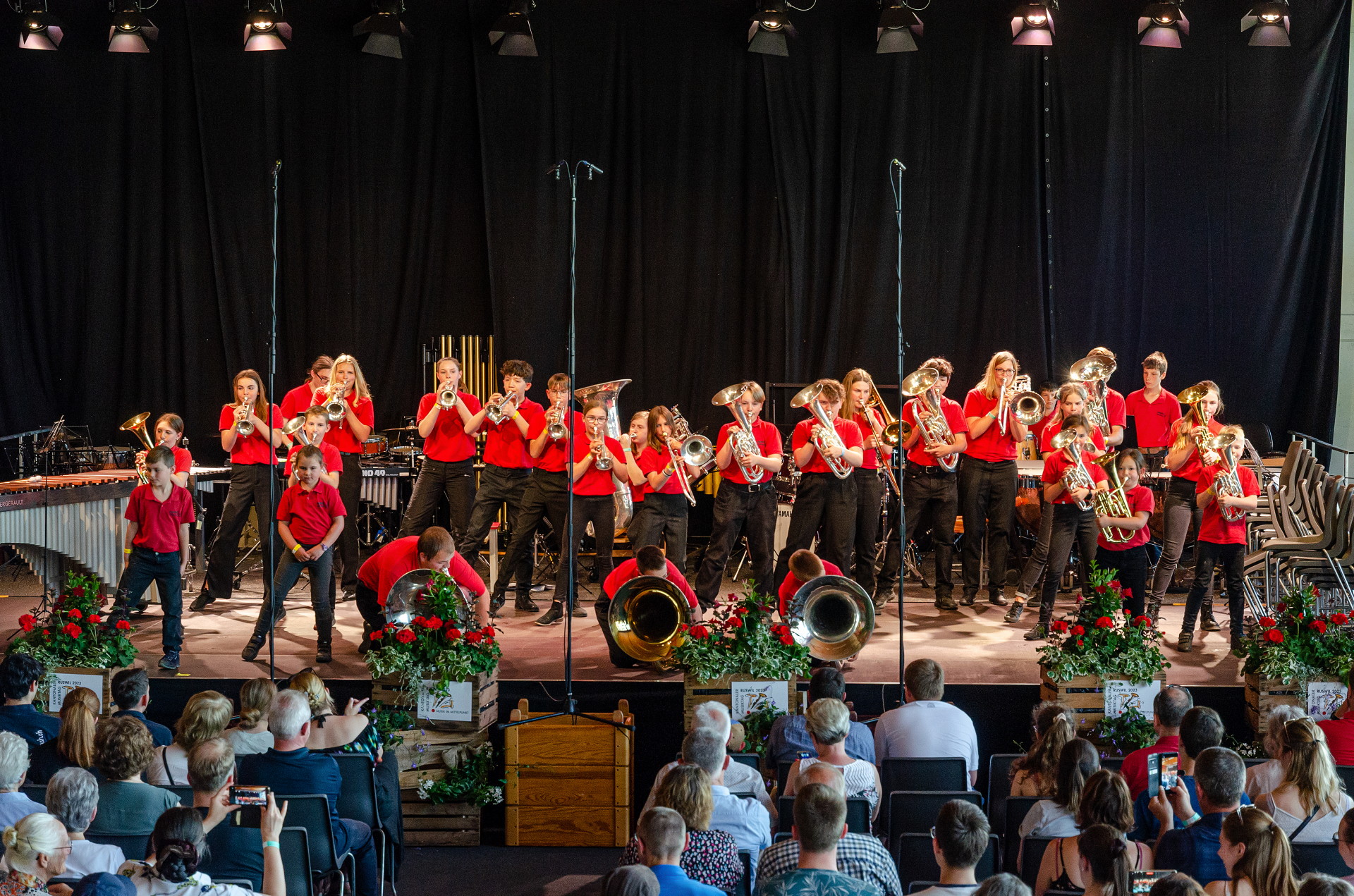 Impressionen Luzerner Jugendmusikfest 2023 - Musiktag Ruswil