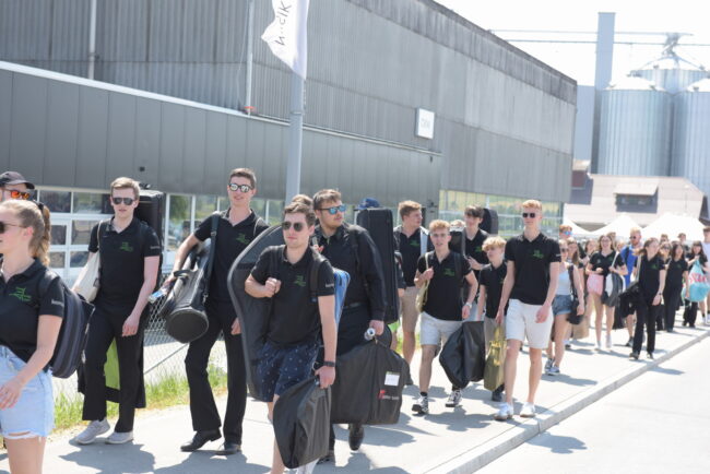 Impressionen Luzerner Jugendmusikfest 2023 - Musiktag Ruswil