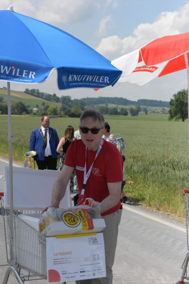 Helferinnen und Helfer am Luzerner Kantonal Musiktag Ruswil