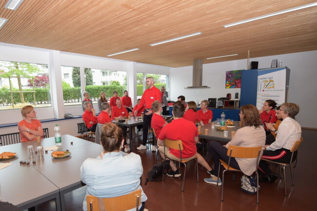 Helferinnen und Helfer am Luzerner Kantonal Musiktag Ruswil