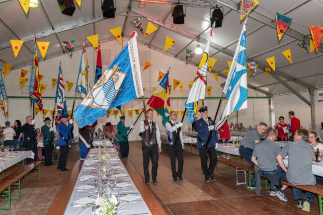 Veteranenehrung des LKBV am Luzerner Kantonal Musiktag Ruswil