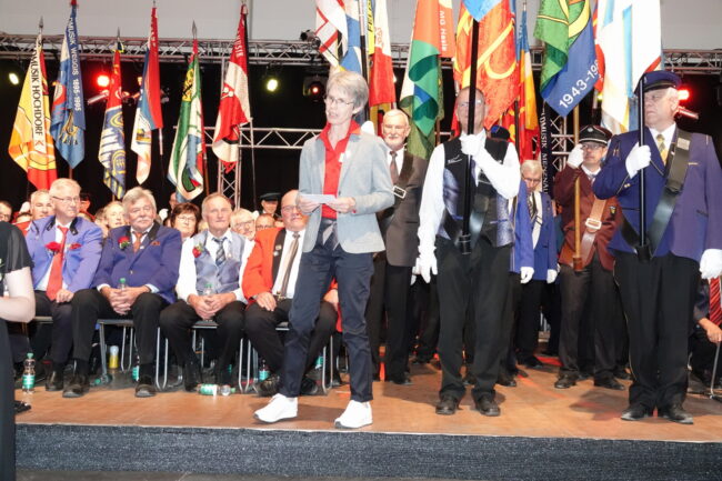 Veteranenehrung des LKBV am Luzerner Kantonal Musiktag Ruswil