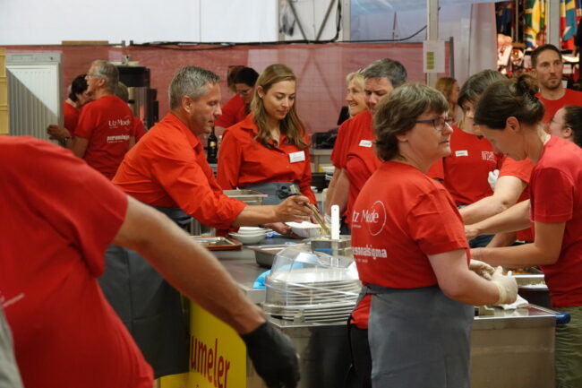 Veteranenehrung des LKBV am Luzerner Kantonal Musiktag Ruswil