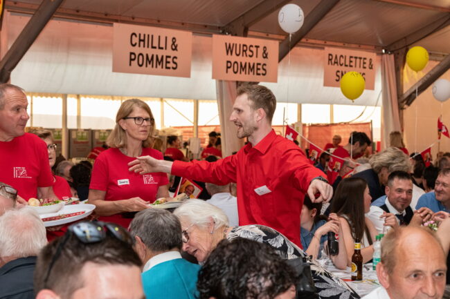 Veteranenehrung des LKBV am Luzerner Kantonal Musiktag Ruswil