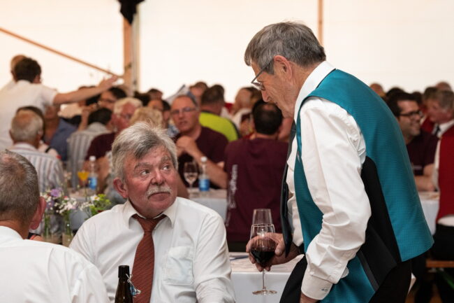 Veteranenehrung des LKBV am Luzerner Kantonal Musiktag Ruswil